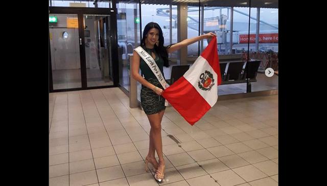 La venezolana Jessica Russo representó al Perú reciente Miss Tierra celebrado en Filipinas. (Instagram de Jessica Russo).