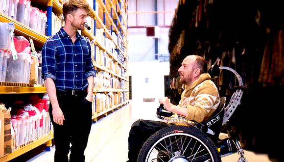 Estrenarán documental de David Holmes, doble de acción de Daniel Radcliffe que quedó paralítico durante grabaciones de "Harry Potter" | Foto: Cuenta de Instagram de David Holmes