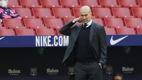 Zinedine Zidane indicó que Real Madrid siguen en la lucha por LaLiga.  (Foto: Reuters)