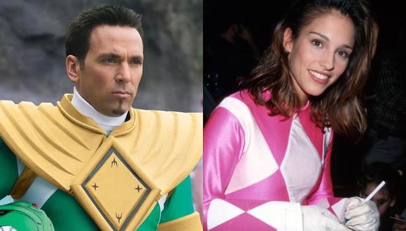 Jason David-Frank, Amy Jo Johnson y otros dos "Power Rangers" que no estarán presentes en el nuevo especial por los 30 años de la franquicia. (Foto: Netflix)