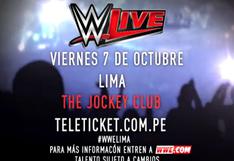 WWE en Lima: WWE Live confirma su presencia el viernes 7 de octubre