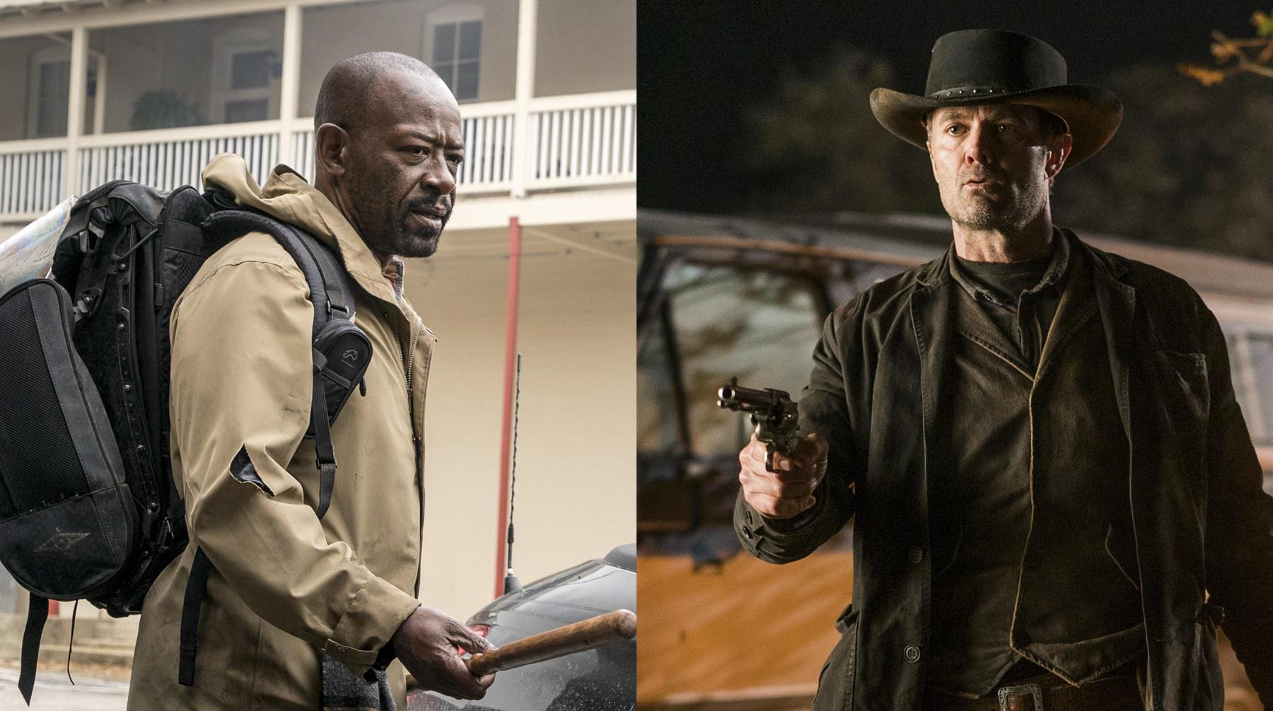 Morgan (Lennie James) y John (Garret Dillahunt) se unen al reparto de "Fear The Walking Dead" esta temporada. (Fotos: AMC)