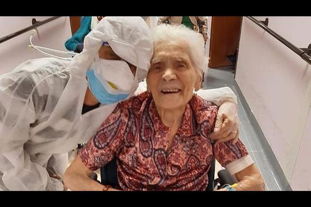 Tiene 104 años, venció al coronavirus e inspira a Italia: la historia de la anciana que le ganó a la pandemia. (Foto: Twitter)
