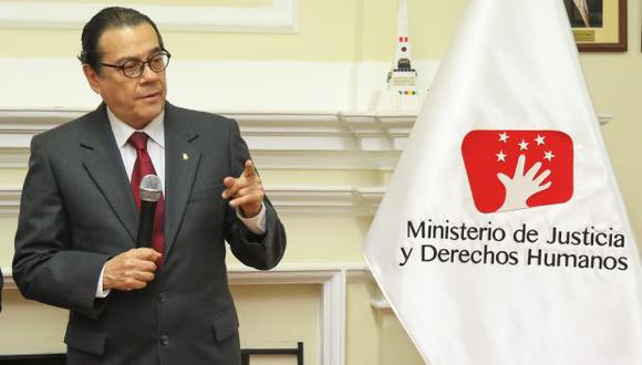 El Ministerio de Justicia, que encabeza Enrique Mendoza, realizó cambios en la conformación de la Comisión de Gracias Presidenciales. (Foto: Minjus)