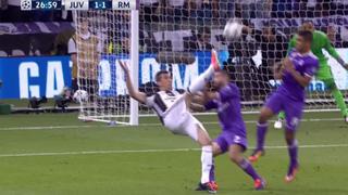 Mario Mandzukic anotó increíble gol de chalaca para el 1-1 ante el Real Madrid