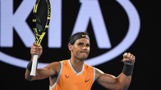 Rafael Nadal derrotó 3-0 a Tomas Berdych y clasificó a los cuartos de final del Australian Open