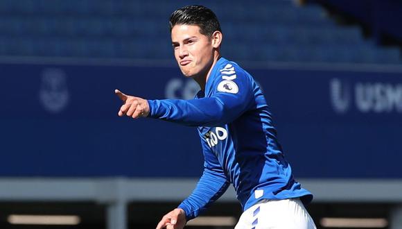 La valoración de James Rodríguez sobre el nivel que puede alcanzar Everton. (Foto: Reuters)
