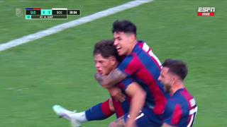 Gol de San Lorenzo: Agustín Giay puso el empate 1-1 frente a Boca Juniors | VIDEO