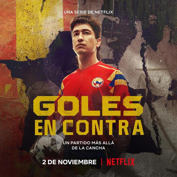 Juan Pablo Urrego es el actor protagonista de la serie "Goles en Contra" (Foto: Netflix)