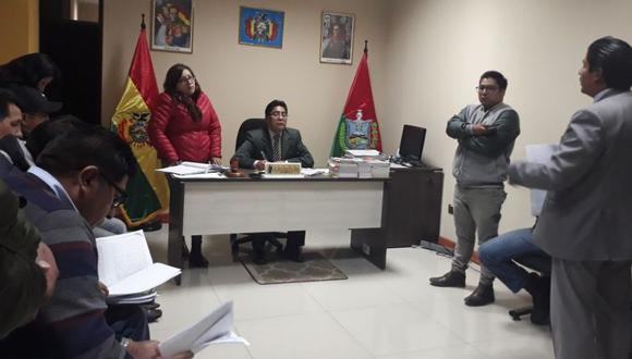 Un juez boliviano dispuso la detención preventiva del militar que debía custodiar la medalla y la banda presidenciales del país. (Twitter Bolivia TV)
