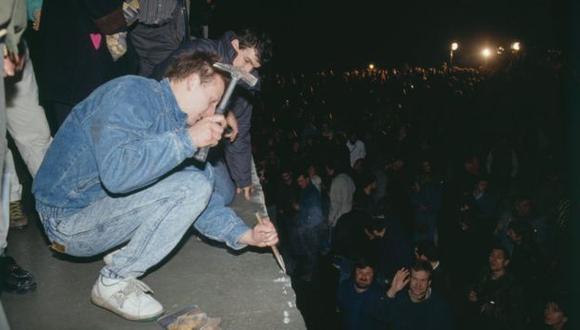 El 9 de noviembre de 1989 se abrió el Muro de Berlín, que había dividido a la ciudad durante casi 30 años. (Getty Images).