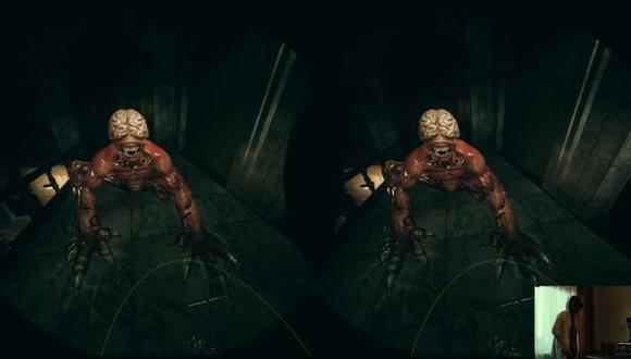 Adaptación de "Resident Evil 2" para realidad virtual. (Foto: captura de YouTube)