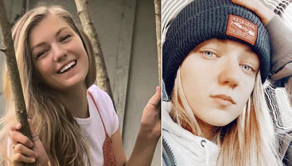 Esta combinación de fotos proporcionada por el FBI Denver muestra a Gabrielle Gabby Petito. Ella desapareció mientras realizaba un viaje por Estados Unidos en una van junto a su novio Brian Laundrie. Posteriormente fue hallada muerta. (Cortesía del FBI Denver vía AP).