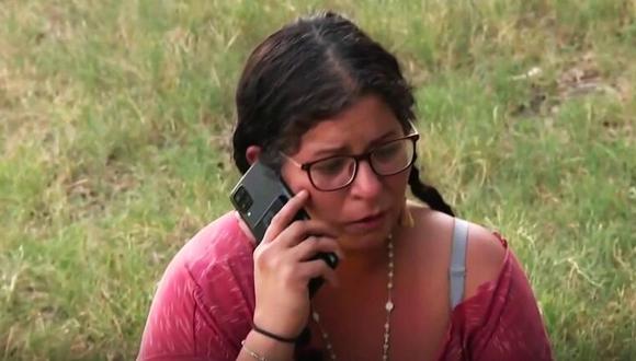 Adriana Martínez Reyes, madre de Salvador Ramos. (Captura de video).