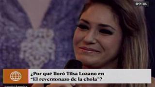 Tilsa Lozano corrió peligro durante parto de su hija Valentina