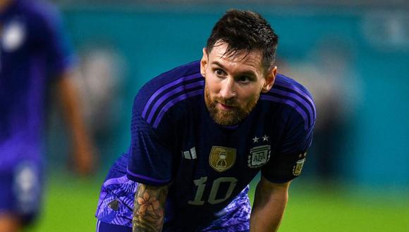 Lionel Messi no sería titular en el Argentina vs. Jamaica. (Foto: AFP)