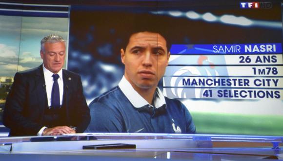 Didier Deschamps explicó así la ausencia de Samir Nasri