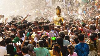 Songkran, el festival budista que se convierte en un carnaval