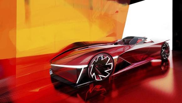 El vehículo futurista tiene un guiño al pasado por su color rojo. Aun no se conoce la fecha de su lanzamiento. (Imagen: motor16.com)