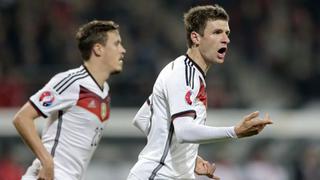 Alemania vs. Gibraltar: teutones golearon 4-0 con dos de Müller
