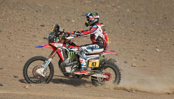 Dakar 2018: Kevin Benavides es el nuevo líder en motos. (Foto: Agencias)