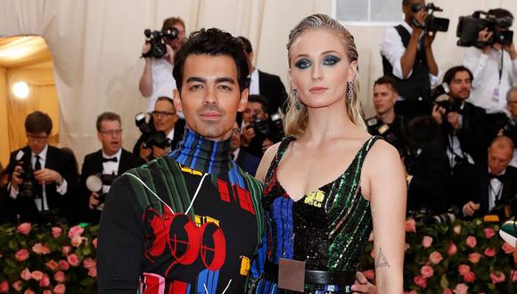 Joe Jonas y Sophie Turner. (Foto: Agencias)