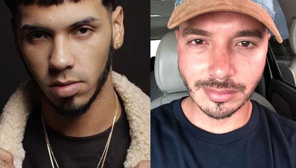 Anuel AA se pronunció en torno a publicación de J Balvin en Instagram. (Fotos: Instagram)