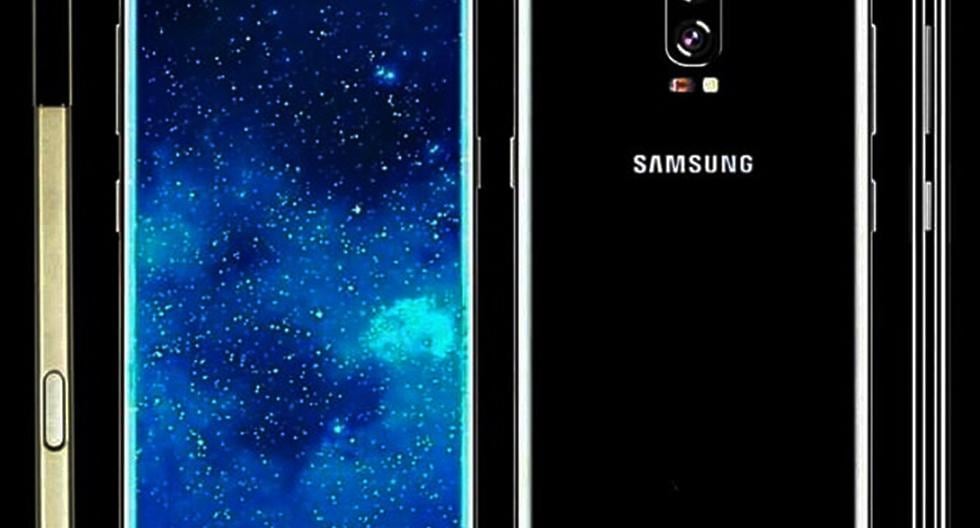 ¿Será verdad o mentira? Este podría ser el nuevo Samsung Galaxy Note 8. Conoce qué novedades tiene el terminal. (Foto: Captura)