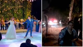 Pachacámac: Delincuentes ingresan a fiesta de bodas asaltando a recién casados e invitados | VIDEO