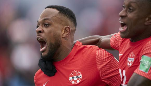 Canadá derrotó 4-0 a Jamaica por las Eliminatorias Qatar 2022 de Concacaf y clasificó directamente a la Copa del Mundo. (Foto AFP)