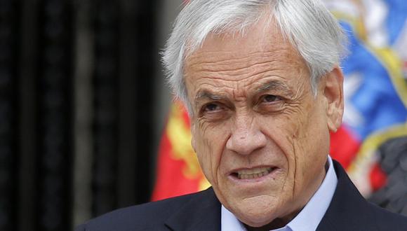 Chile: Sebastián Piñera obtiene el 78% de desaprobación en su gestión. Foto: AFP