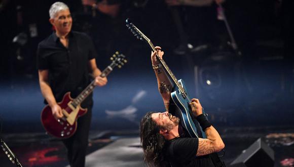 Foo Fighters lanzará una película de terror protagonizada por sus integrantes. (Foto: ANGELA  WEISS / AFP)