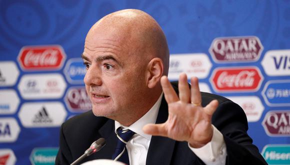 Presidente de FIFA defiende el VAR: "Evitó grandes errores". (Foto: Agencias)