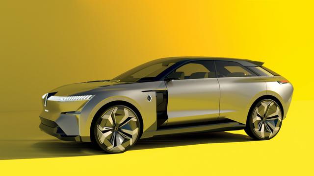 Morphoz, el nuevo concepto de carro eléctrico de Renault que se estira y se encoge. (EFE)
