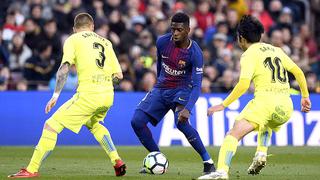 Barcelona: Dembélé no entrenó por molestias gástricas