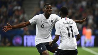 Francia derrotó 3-1 a Italia en amistoso rumbo a Rusia 2018