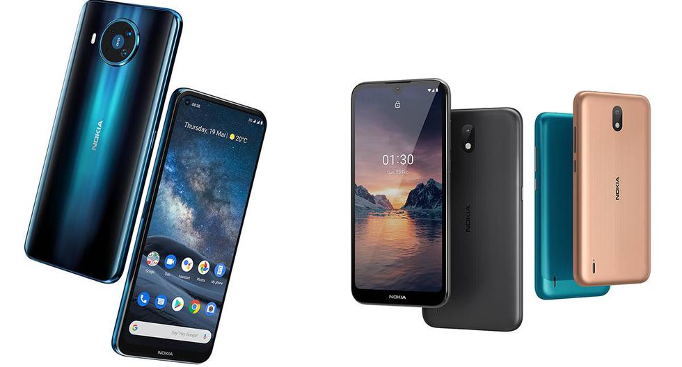 Nokia lanza hasta 4 celulares nuevos durante la cuarentena. Conoce las características y precio de todos ellos. (Foto: HMD Globa