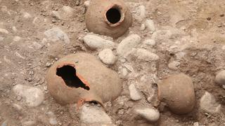 Plaza Manco Cápac: trabajadores hallan enterrados restos humanos y arqueológicos de hace dos mil años