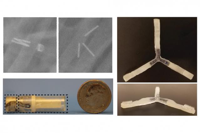 La píldora recubierta transporta microagujas que administran insulina y otras drogas al revestimiento del intestino delgado. (Foto: MIT)