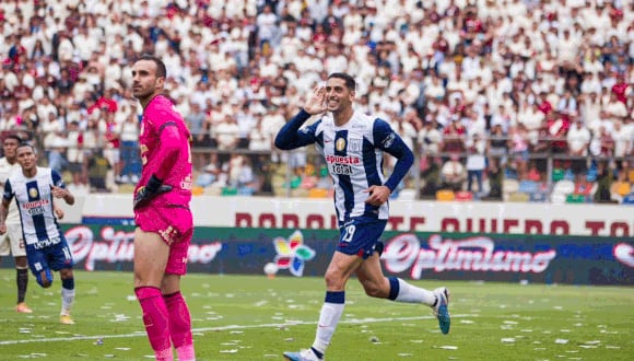 Pablo Sabbag registra dos goles en la Liga 1 2023. (Foto: Alianza Lima)