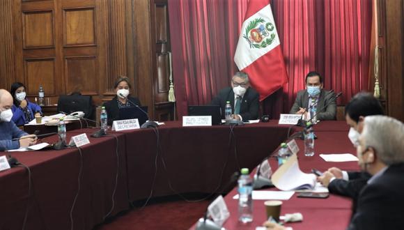 La comisión especial para evaluar a los candidatos al TC estuvo presidida por Rolando Ruiz, de Acción Popular. (Foto: Andina)