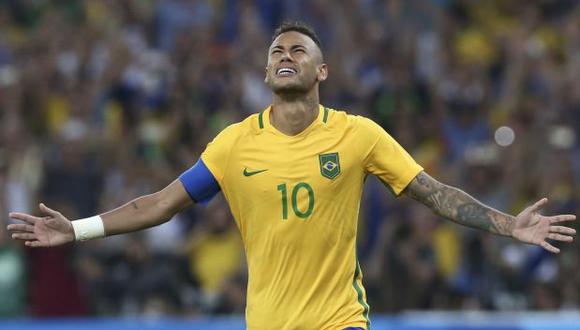 Neymar, capitán de la selección de Brasil. (Foto: Reuters)