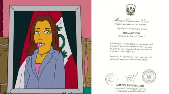 Marisol Espinoza y su reacción por el efecto post "Simpson" - 1