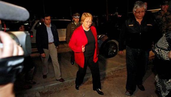 Bachelet: "Tal vez sea el peor incendio de Valparaíso"