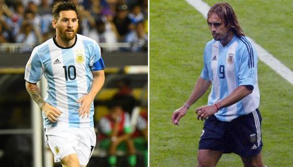 Messi y Batistuta: todos sus goles con la selección argentina