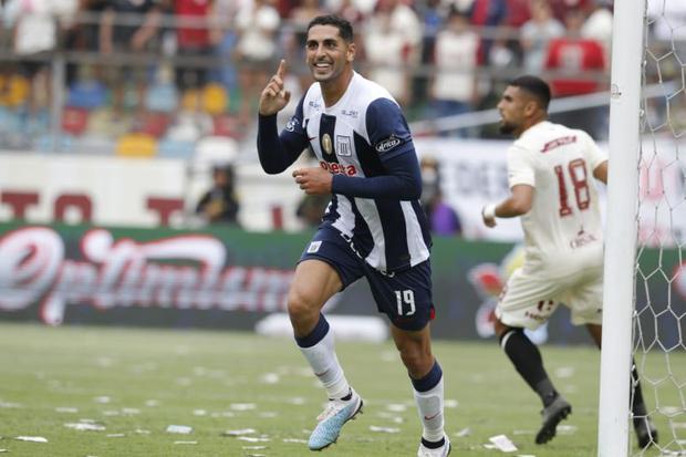Pablo Sabbag lleva dos partidos oficiales con la camiseta de Alianza Lima y anotó dos goles. | FOTO: El Comercio