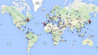 Mapa: Las grandes tragedias aéreas que conmovieron al planeta