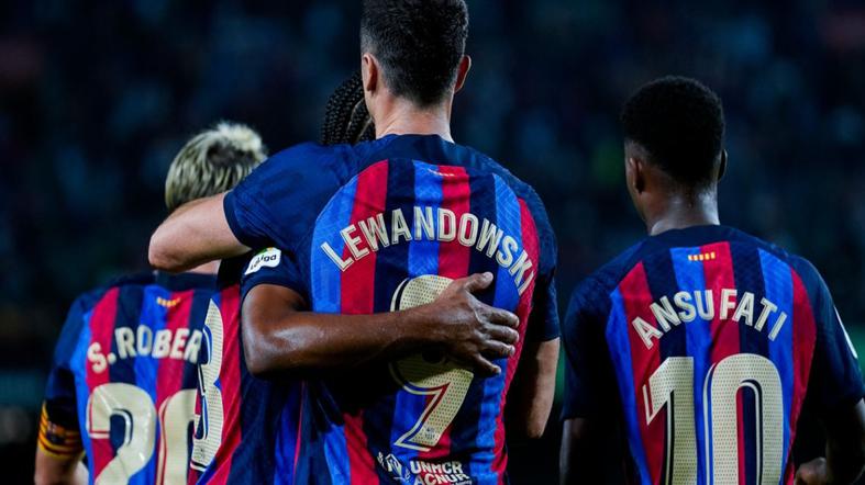 Con doblete de Lewandowski: Barcelona venció a Villarreal por LaLiga
