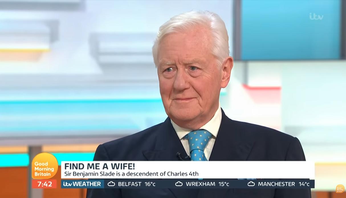 Multimillonario de 72 años busca esposa joven para dejarle sus castillos y libre acceso a su tarjeta. (Good Morning Britain)