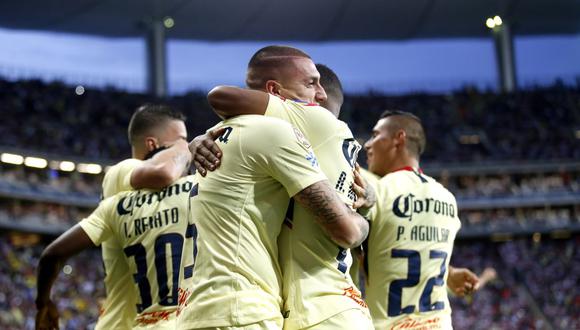 América se impuso 2-0 al Guadalajara en la undécima jornada del torneo Clausura MX 2019 con goles de Castillo e Ibargüen. (Foto: AFP)